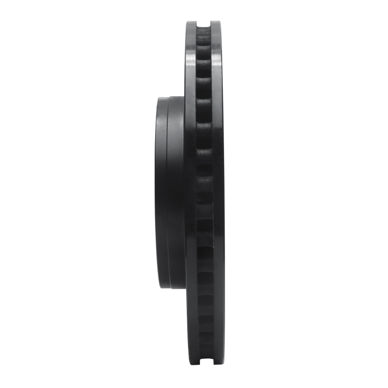 Buick Rainier Brake Rotor (1) - Front Right - R1 Concepts - Drilled & Slotted - Black - `06-`09